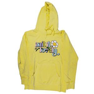 BSR By Samii Ryan Dolls Kill/Revolve Women Hoodie sz M Isn't it Lovely yellow